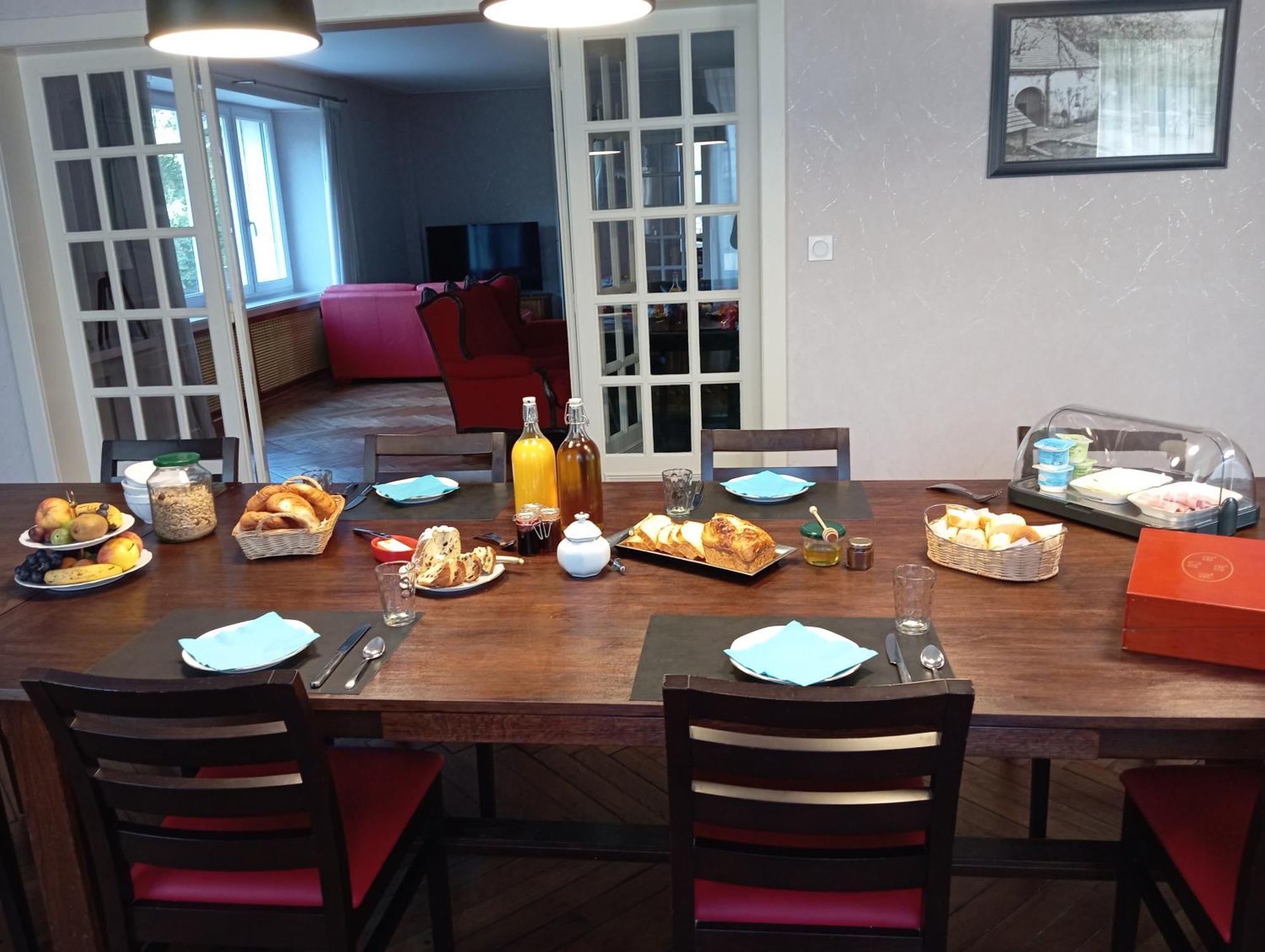 Domaine De La Moselle Bed & Breakfast Saint-Maurice-sur-Moselle Ngoại thất bức ảnh